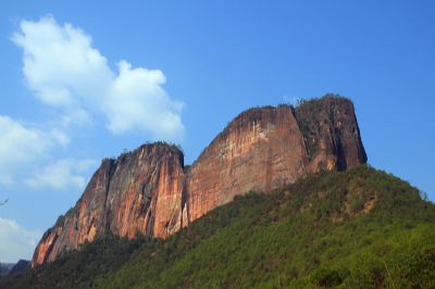 老君山黎明黎光丹霞地貌景区