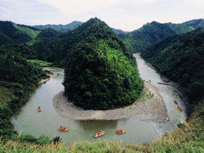 西江漂流