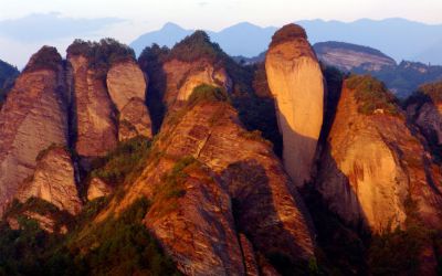 湖南莨山辣椒峰