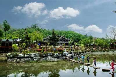 康县花桥村景区