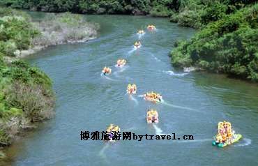 五指山大峡谷漂流