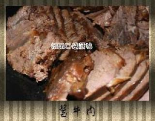 秘制酱牛肉做法