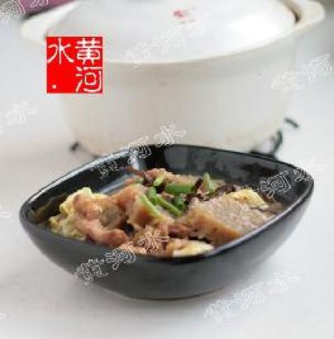 小酥肉烩焖子做法