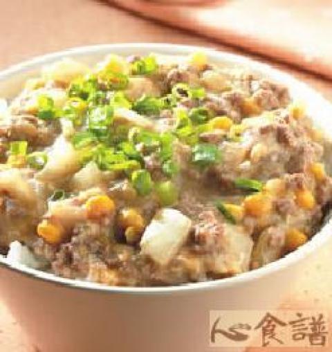 玉米牛肉丼做法